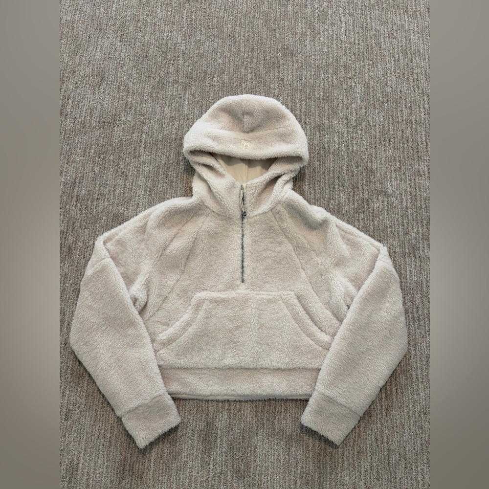 Lululemon Scuba Oversized Half Zip Fleece Hoodie